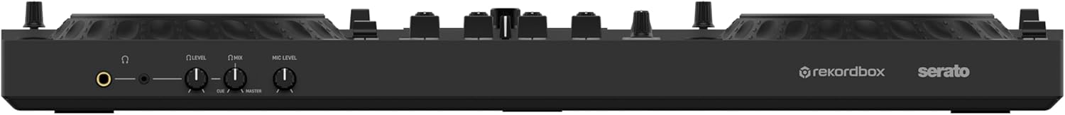 AlphaTheta DDJ‑GRV6 4‑Channel DJ Controller — Groove Circuit Live Remixing, Club‑Standard Layout, Full‑Size Jog Wheels, rekordbox & Serato DJ Pro Compatible