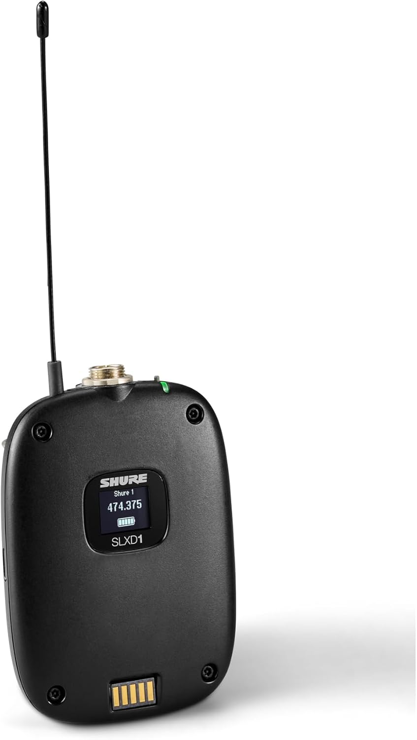 Shure SLXD15/85 Wireless Bodypack System with WL 185 Lavalier Microphone - H55 Band
