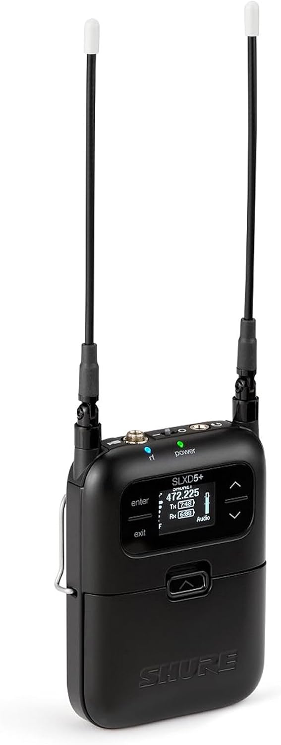 Shure SLXD5+ Portable Single-Channel Wireless Receiver