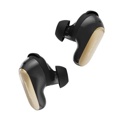 Bose QuietComfort Ultra Earbuds (2nd Gen) - Wireless Noise Cancelling Earbuds with Mic, Immersive Audio, USB-C Charging, Up to 6 Hours Battery, IPX4 Rating, Desert Gold - Limited Edition Color