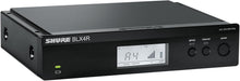Shure BLX14R/W85M Rack-Mount Lavalier Audio System H10 Band (542–572 MHz) – BLX4R Receiver, BLX1 Bodypack & WL185m Cardioid Lavalier Mic, Up to 14 Hr Battery, 300 ft Range