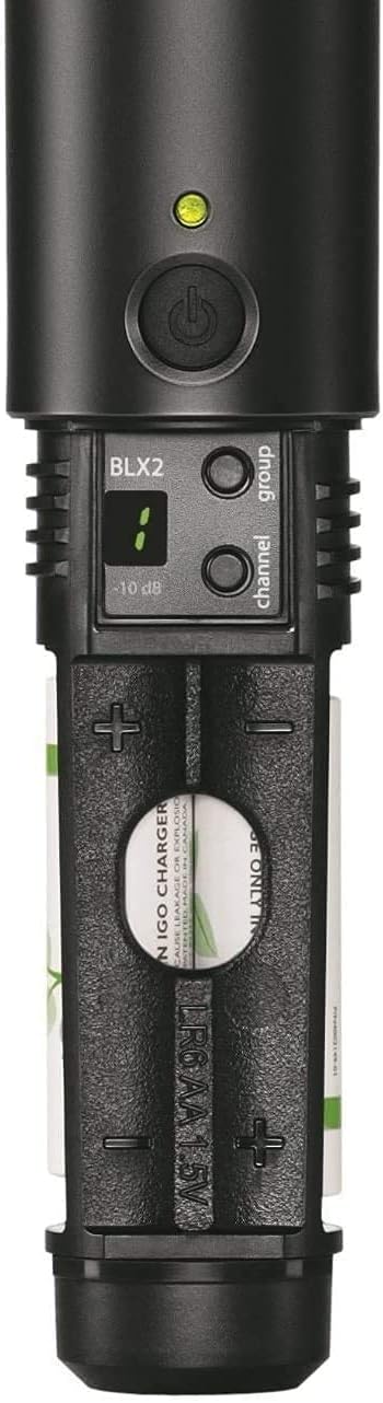 Shure BLX288/PG58 Dual Wireless Vocal System - H9 Band