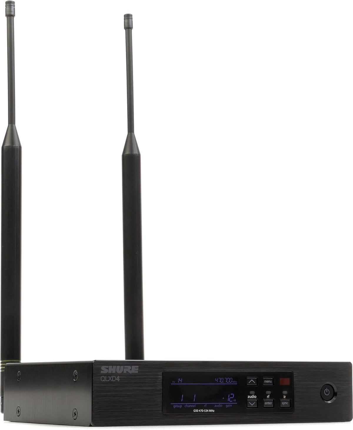 Shure QLXD4 Single-Channel Digital Wireless Receiver - G50 Band