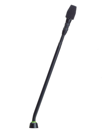Shure Microflex MX418D/S Supercardioid Condenser Microphone, 18 Gooseneck, Includes Desktop Base with 10' Cable, Logic Functions, Programmable Switch, LED Indicator, Snap-Fit Foam Windscreen