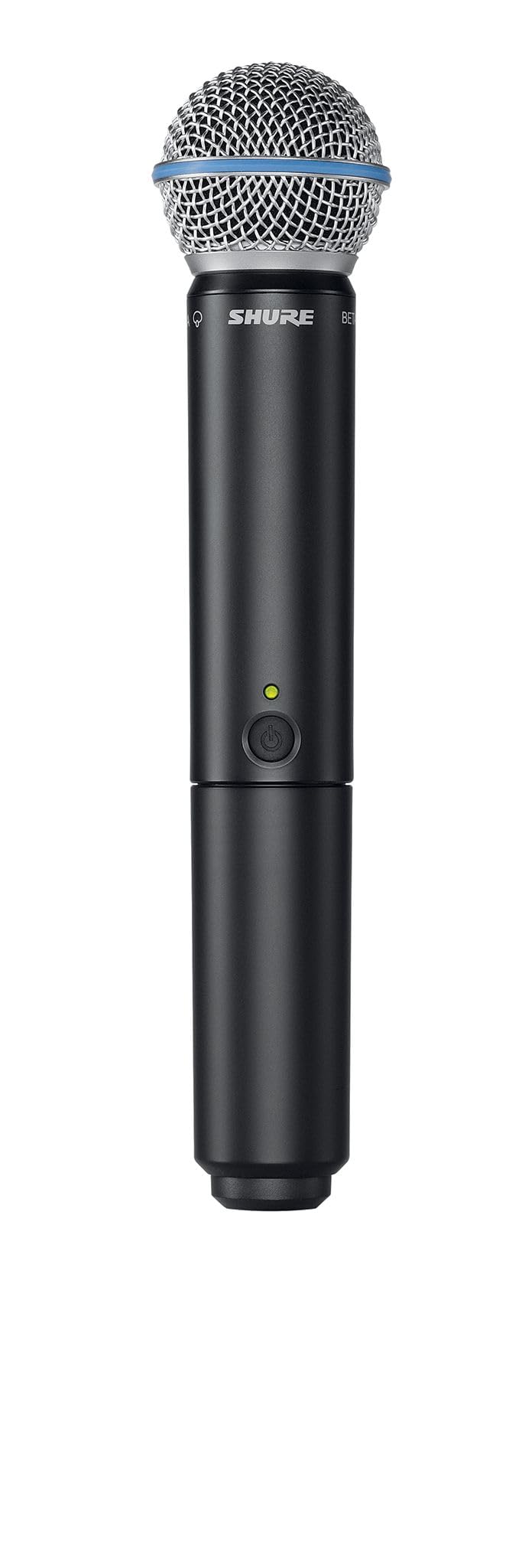 Shure BLX24/B58 Handheld Audio System J11 Band (596–620 MHz) – BLX4 Receiver, BLX2/B58 Handheld Transmitter with Beta 58A Supercardioid Capsule, Up to 14 Hr Battery, 300 ft Range