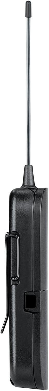 Shure BLX14 Wireless Instrument System H11 Band (572–596 MHz) – BLX4 Receiver, BLX1 Bodypack Transmitter & 1/4" Guitar Cable, Up to 14 Hr Battery, 300 ft Range