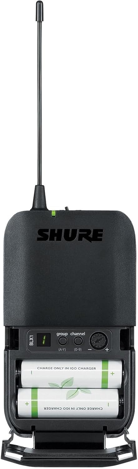 Shure BLX14/CVL Wireless Lavalier Microphone System - H10 Band
