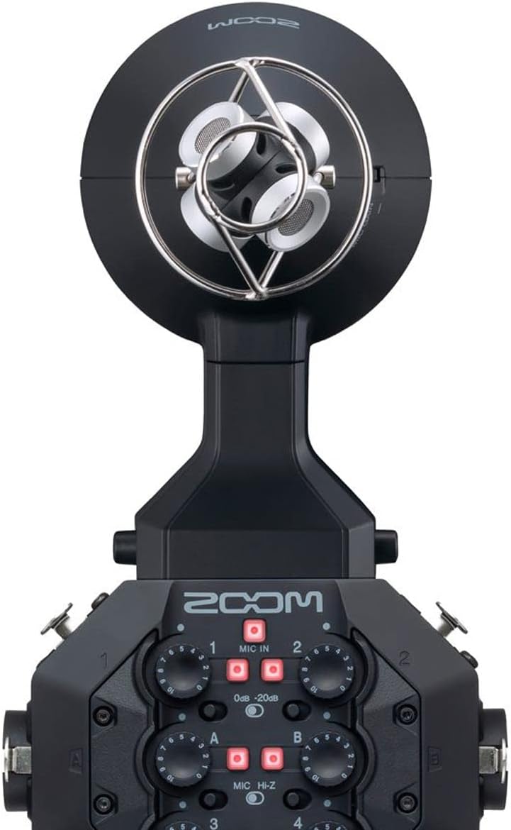 Zoom EXH-8 Quad XLR Input Capsule, 4 XLR Inputs for Zoom H8