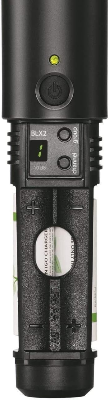 Shure BLX288/PG58 Dual Wireless Vocal System - H11 Band