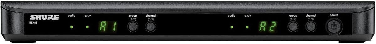 Shure BLX288/SM58 Dual Wireless Vocal System - H10 Band