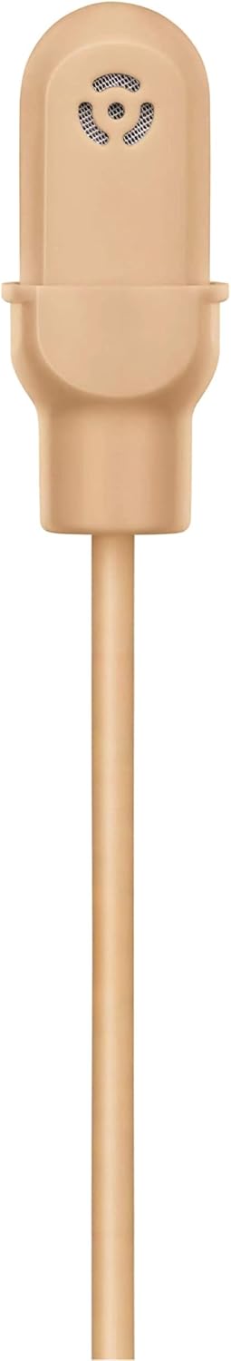 Shure DuraPlex Omnidirectional Lavalier Mic, LEMO Connector, Tan (DL4T/O-LM3-A)