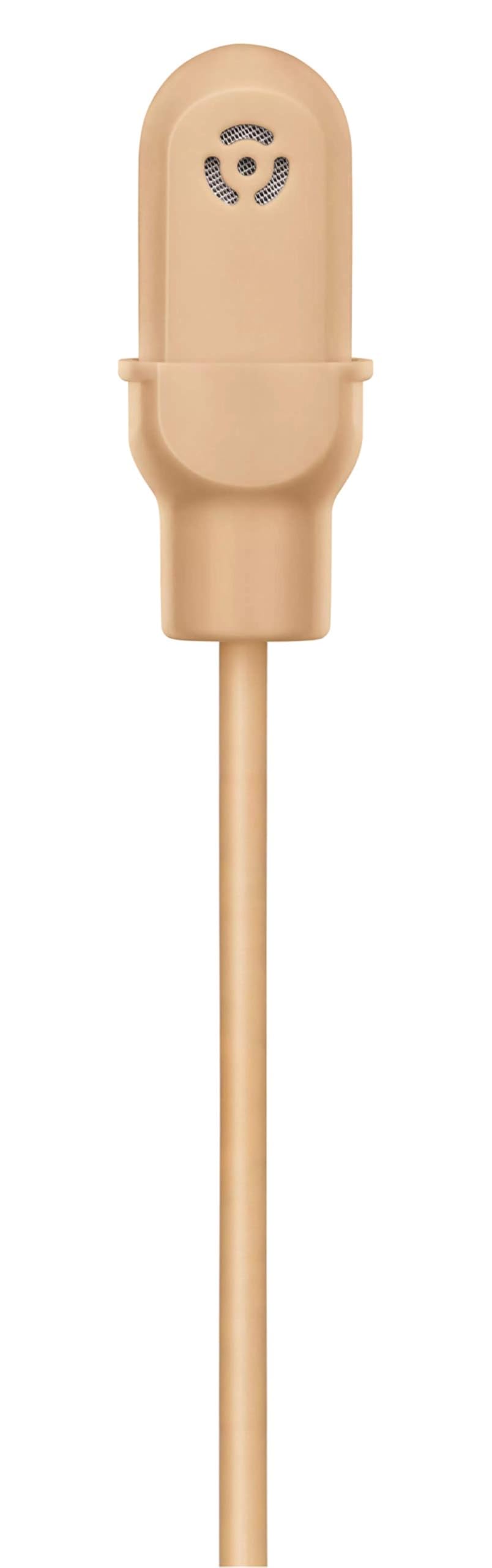 Shure DuraPlex Omnidirectional Lavalier Mic, LEMO Connector, White (DL4W/O-LM3-A)