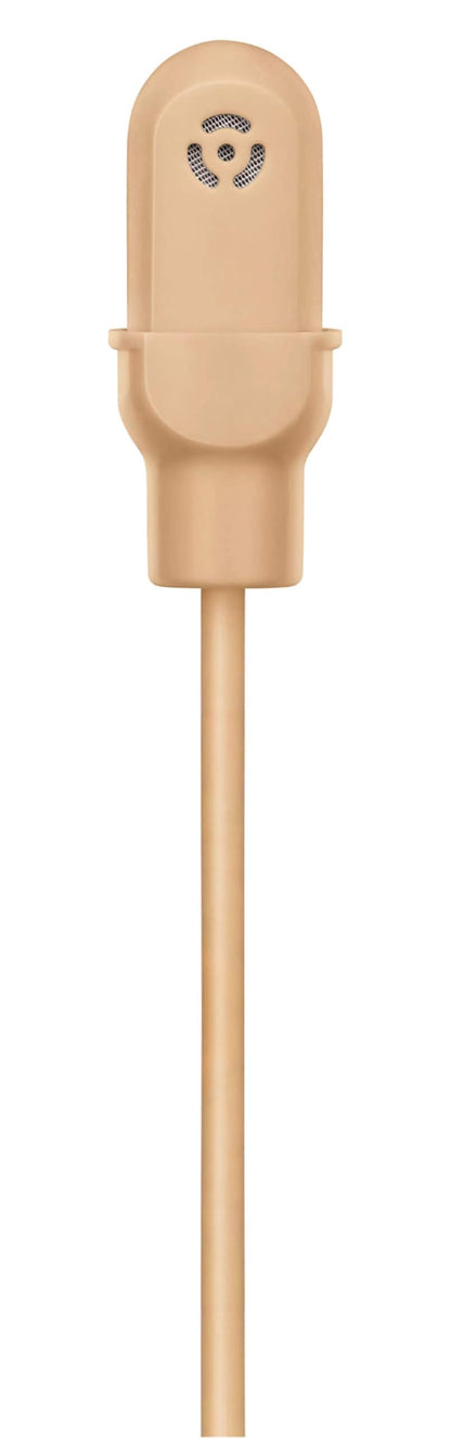 Shure DuraPlex Omnidirectional Lavalier Mic, LEMO Connector, White (DL4W/O-LM3-A)