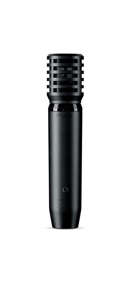 Shure PGA81 Condenser Microphone - with Cardioid Pick-up Pattern,Condenser Instrument Microphone (PGA81-XLR)