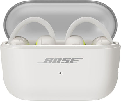 Bose Sport Open Earbuds - Wireless Earbuds, Clip-On, USB-C Charging, Up to 22 Hrs of Audio, Sweat Resistant, IP54 Waterproof, Ideal for Workouts, Microphones for Clear Calls, White Smoke