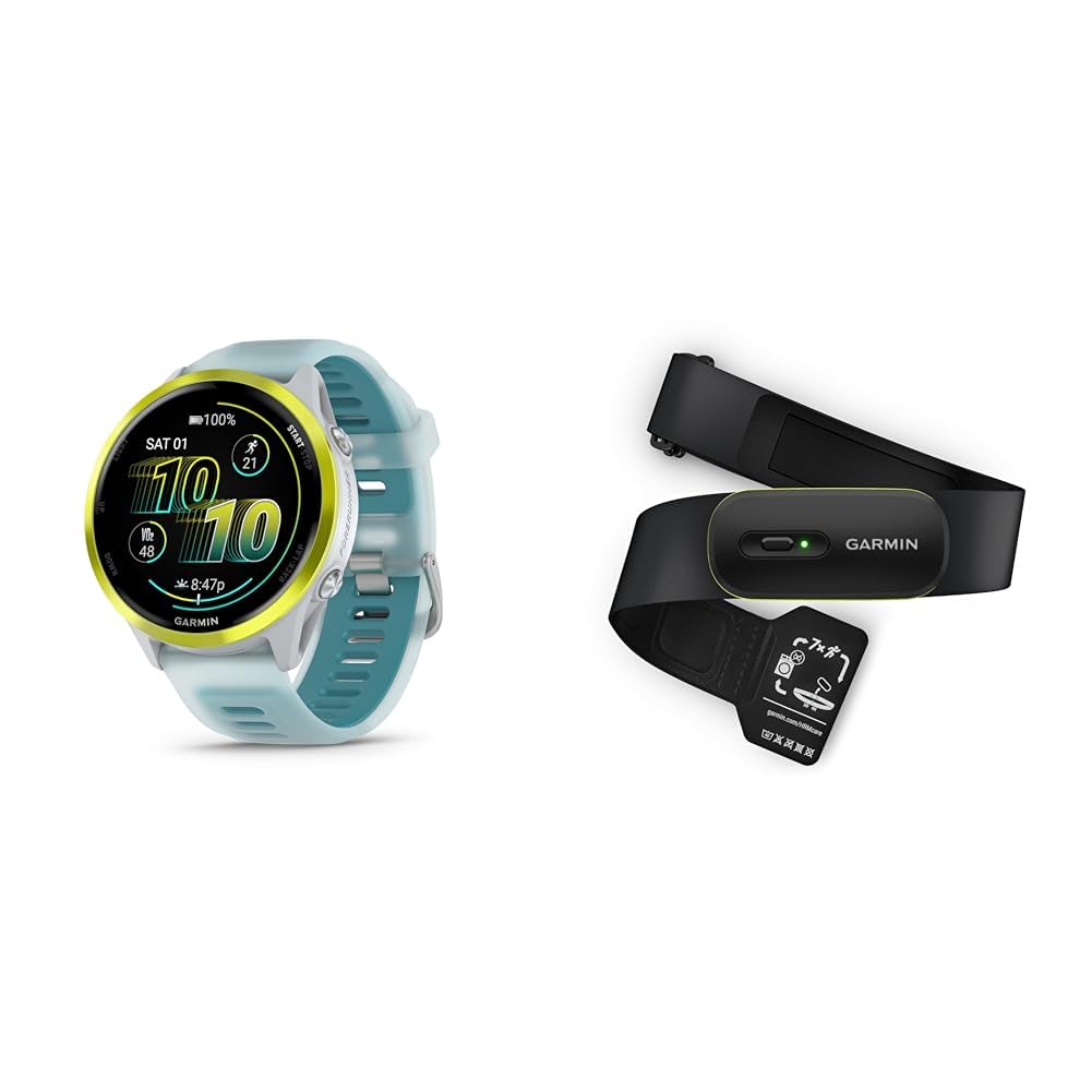 Garmin Forerunner® 570, 47mm, Aluminum, Black | Advanced GPS Running & Triathlon Smartwatch, AMOLED Display, Training & Recovery Features