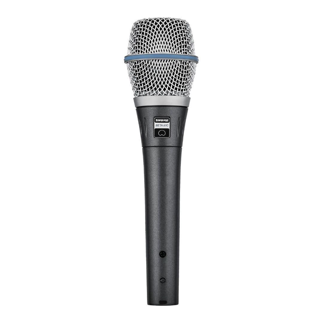 Shure BETA 87A Condenser Vocal Microphone with Pop Filter