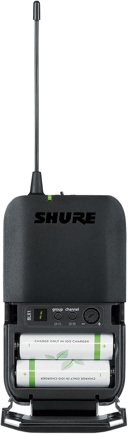 Shure BLX1 Wireless Bodypack Transmitter for BLX Systems, H11 Band