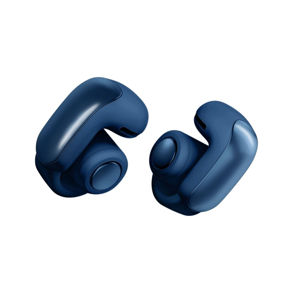 Bose Ultra Open Earbuds - Bluetooth Open Ear Earbuds with OpenAudio for Awareness, Clip-On Design for Comfort, Water Resistant, Up to 48 Hrs of Playtime, White Smoke