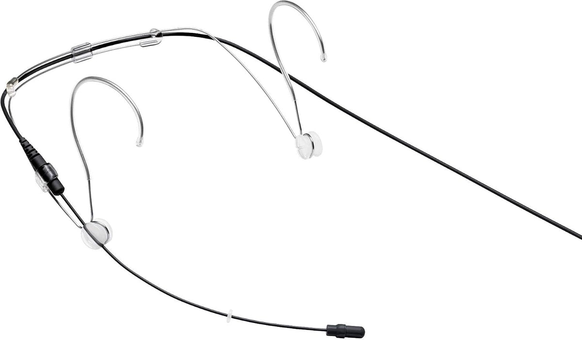 Shure DuraPlex Omnidirectional Headset Microphone, LEMO Connector, Black (DH5B/O-LM3)