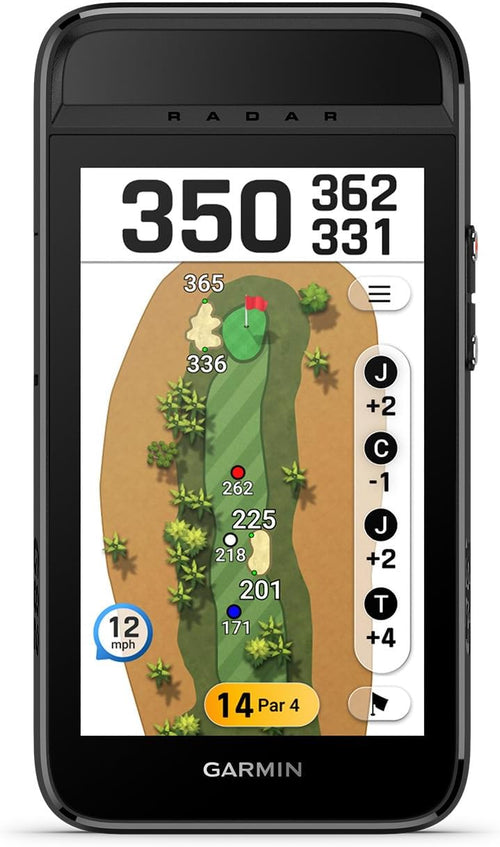 Garmin Approach® G82, Portable Golf Launch Monitor & Premium GPS Handheld | Large 5" High-Resolution Touchscreen Display, Integrated Launch Monitor, Putting Metrics, 43,000+ Preloaded Courses
