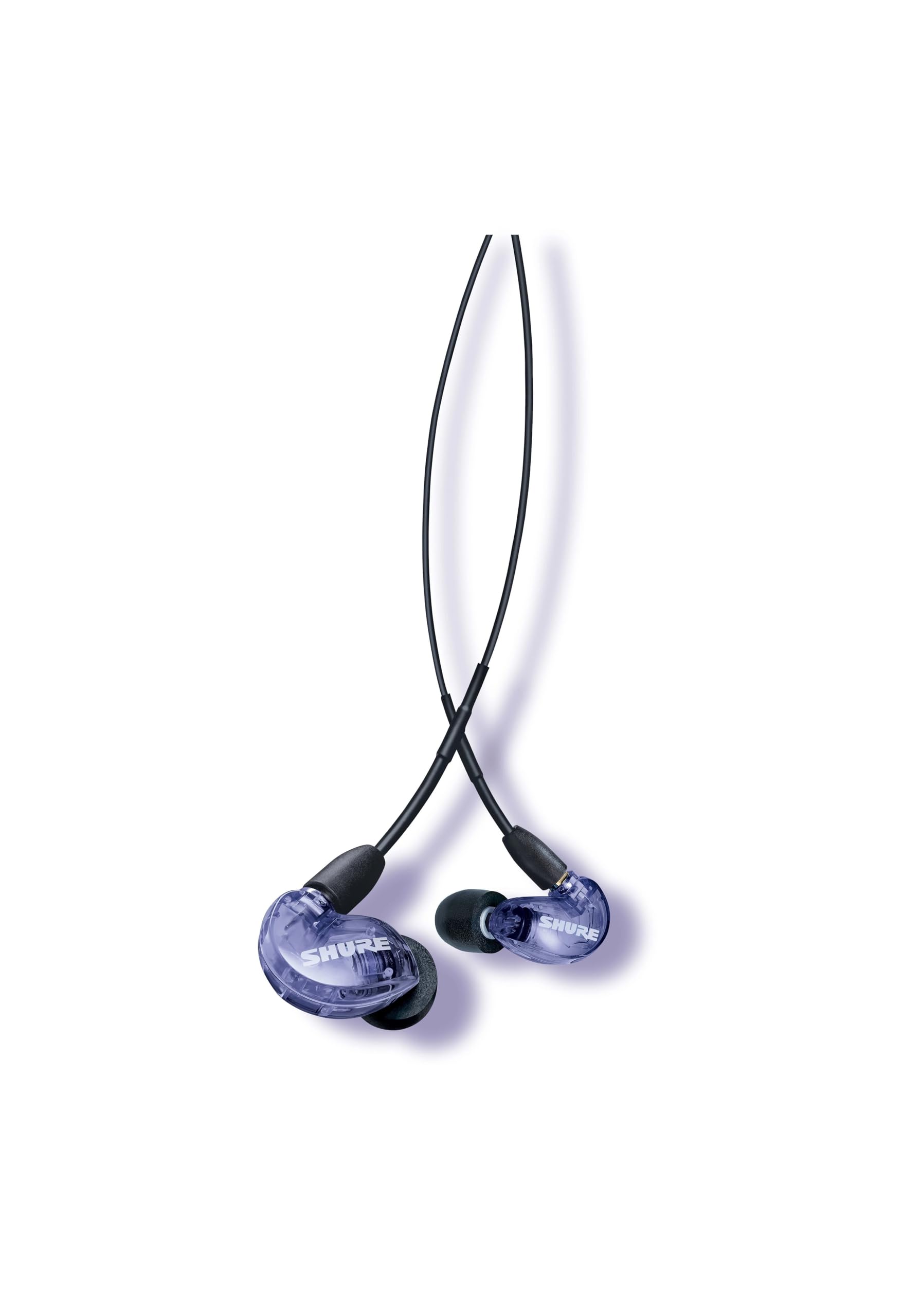 Shure SE215 PRO Wired Earbuds, Professional Sound Isolating Earphones with Clear Sound, Deep Bass, Secure in-Ear Fit, Carrying Case, Clear