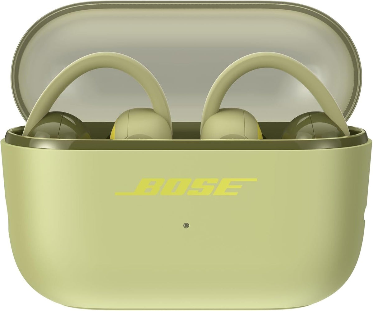 Bose Sport Open Earbuds - Wireless Earbuds, Clip-On, USB-C Charging, Up to 22 Hrs of Audio, Sweat Resistant, IP54 Waterproof, Ideal for Workouts, Microphones for Clear Calls, Eucalyptus Green