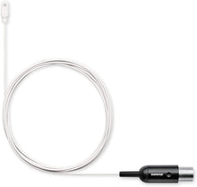 Shure DuraPlex Omnidirectional Lavalier Mic, LEMO Connector, White (DL4W/O-LM3-A)