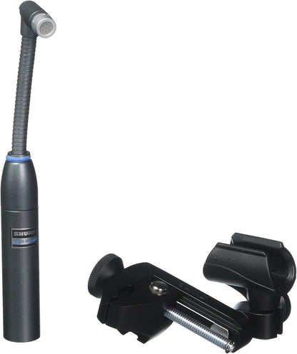 Shure BETA 98AMP/C Three Pack - Includes 3X BETA98AMP/C Miniature Cardioid Condenser Drum Microphones with Integrated Preamplifiers and 3X A75M Universal Microphone Mounts (BETA 98AMP/C-3PK)