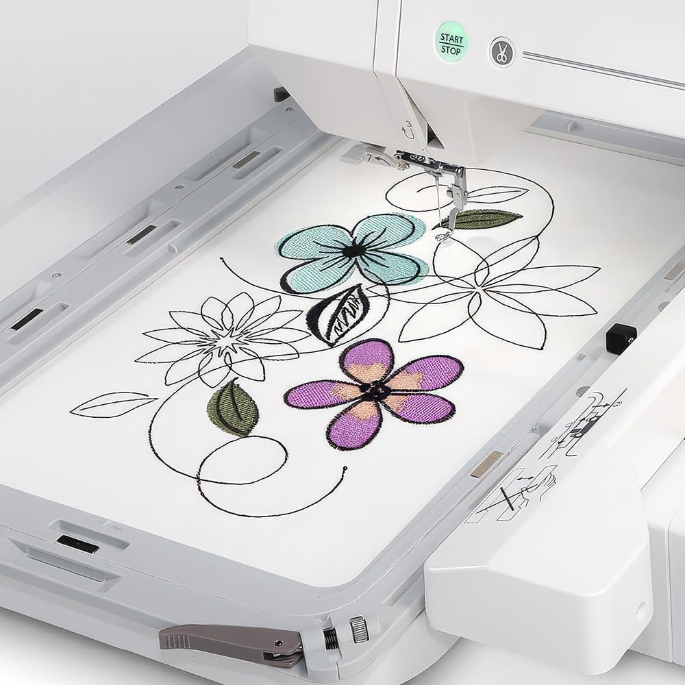 Janome Memory Craft 550E 14x7.9" Embroidery Machine