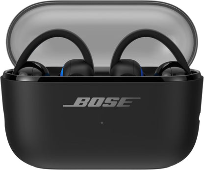 Bose Sport Open Earbuds - Wireless Earbuds, Clip-On, USB-C Charging, Up to 22 Hrs of Audio, Sweat Resistant, IP54 Waterproof, Ideal for Workouts, Microphones for Clear Calls, Black