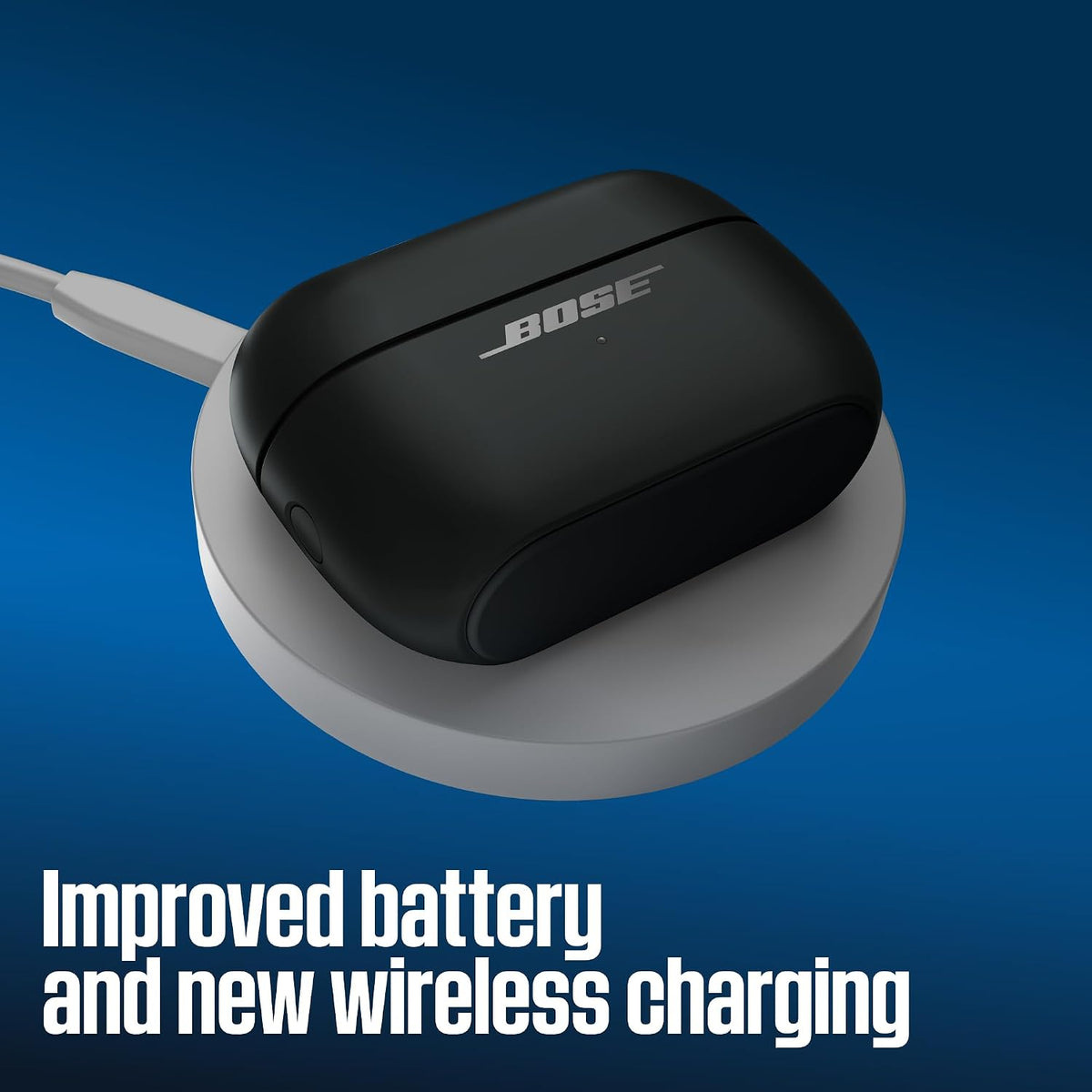 Bose Ultra Open Earbuds (2nd Gen) - Open-Ear, Clip-On, Wireless Earbuds, Bluetooth, Immersive Audio, Wireless Charging, Up to 28 Hrs of Audio, Ideal for Traveling, School, and Office, Black