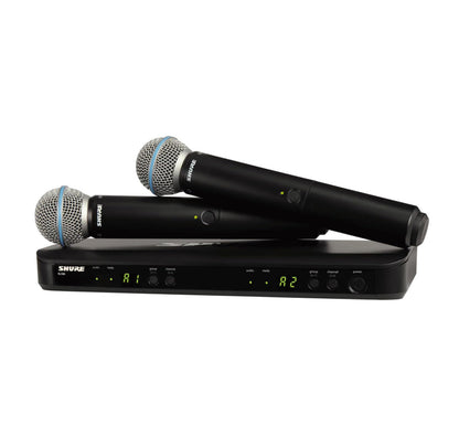 Shure BLX288/B58 Dual Wireless Vocal System - H10 Band