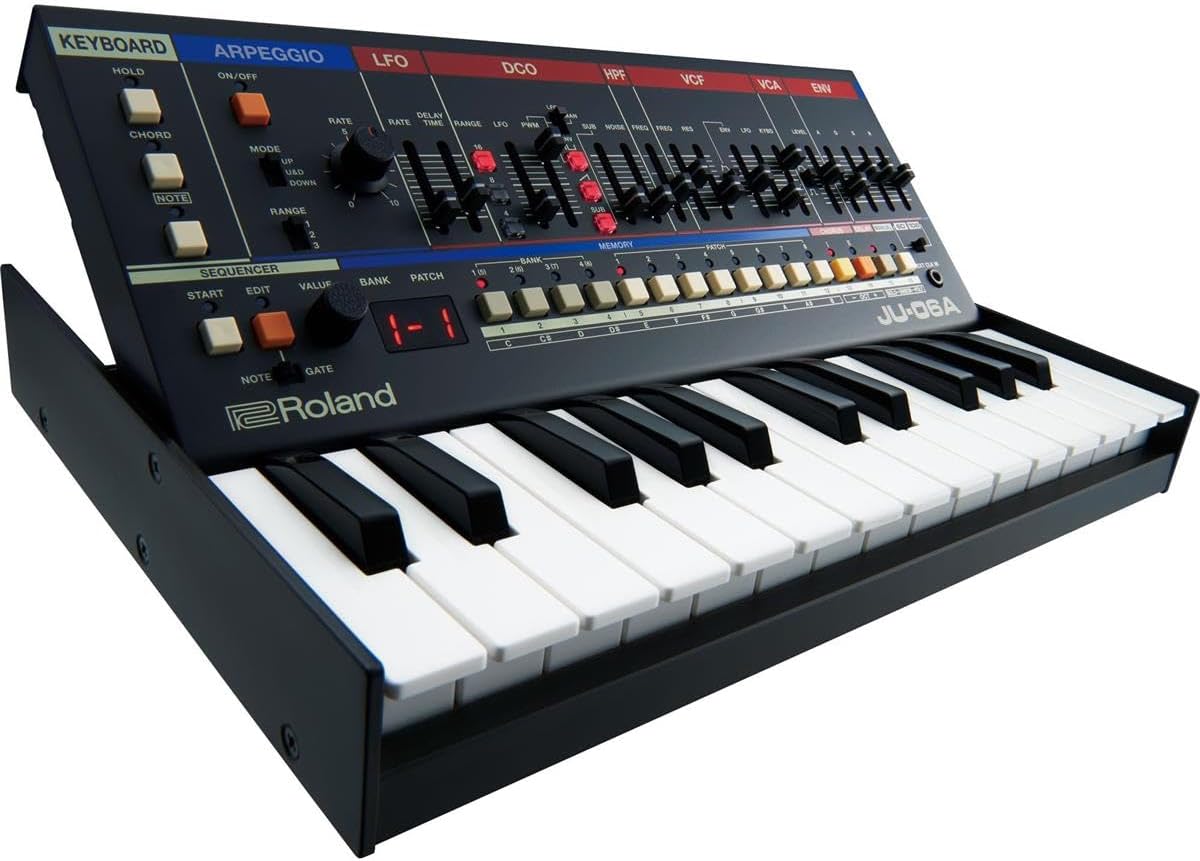 Roland JU-06A Keyboard Synthesizer Sound Module with 8 Patches + 8 Banks