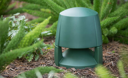 JBL Professional Control 88M Wired, Two-Way Coaxial, Mushroom Style Outdoor, Landscape, Garden, Architectural, Waterproof Speaker, 8-Inch, 360 Degree Sound. Sold Individually. Green