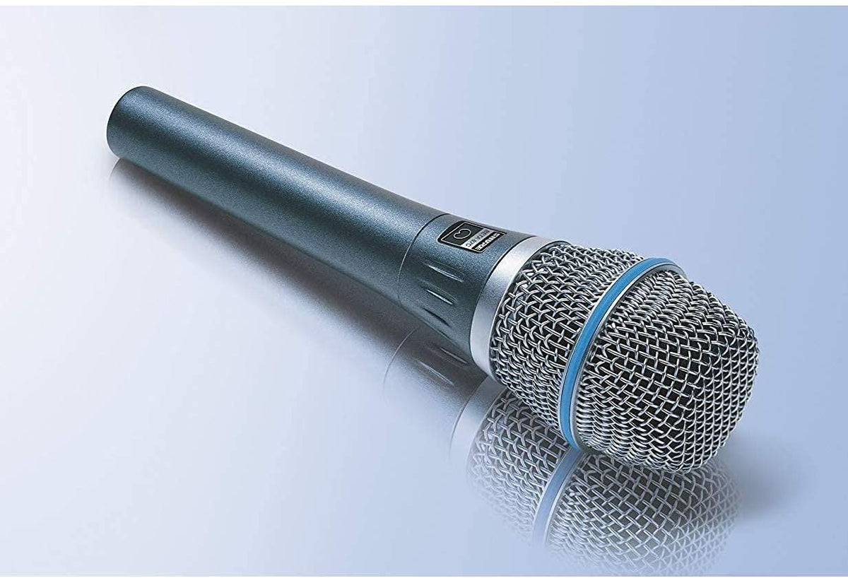 Shure BETA 87A Condenser Vocal Microphone with Pop Filter