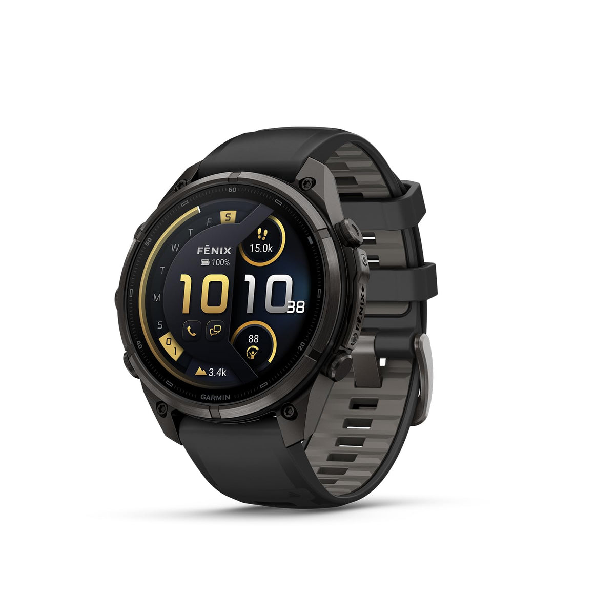 Garmin fēnix® 9 Pro, Titanium, 47mm, Graphite/Black