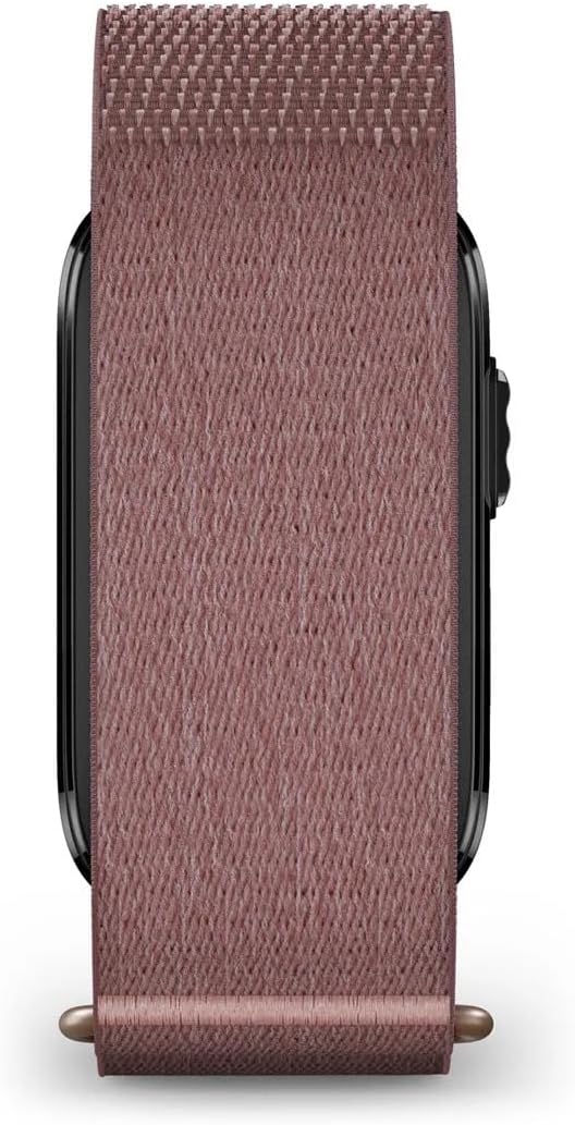 Garmin CIRQA™ Smart Band, No Subscription, L-XL Mauve | Screenless Health & Fitness Tracker, No Subscription Required, Automatically Detects a Variety of Activities