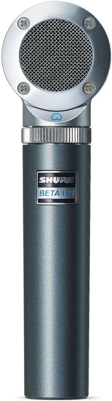Shure BETA 181/KIT Ultra-Compact Small-Diaphragm Side-Address Versatile Condenser Microphone for Instruments with 4X Polar Pattern Capsules - Cardiod, Supercardioid, Omnidirectional and Bidirectional
