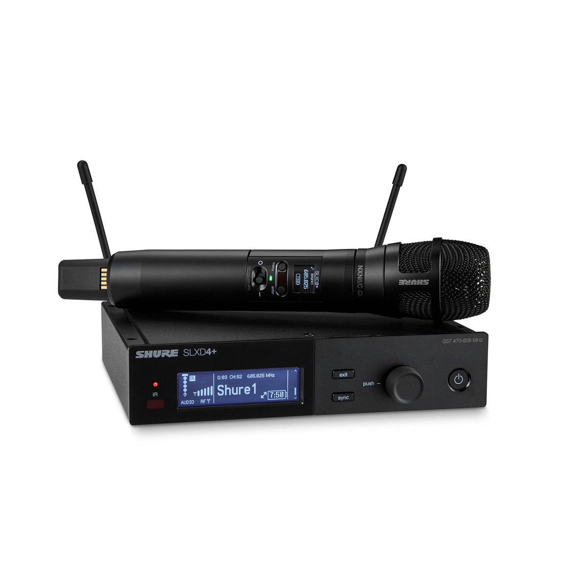 Shure SLXD24+ Wireless System with SM58 Capsule - G57 Band