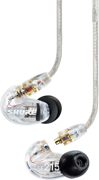 Shure Portable Videography Kit - Professional Recording Rig with MV88+ iPhone Mic, Manfrotto PIXI Tripod, Phone Clamp, Mount, AMV88-Fur Windjammer and SE215 PRO Sound Isolating Earbuds (MV88+SE215-CL)
