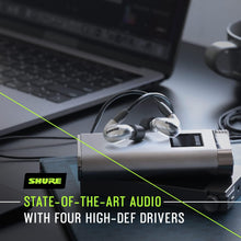 Shure SE846 PRO Gen 2 Wired Sound Isolating Earphones, Secure in-Ear Earbuds, High-End Professional Sound, Hi-Def Four Drivers, Upgraded Sound Filters, Durable Quality, Customizable Frequency - Jade