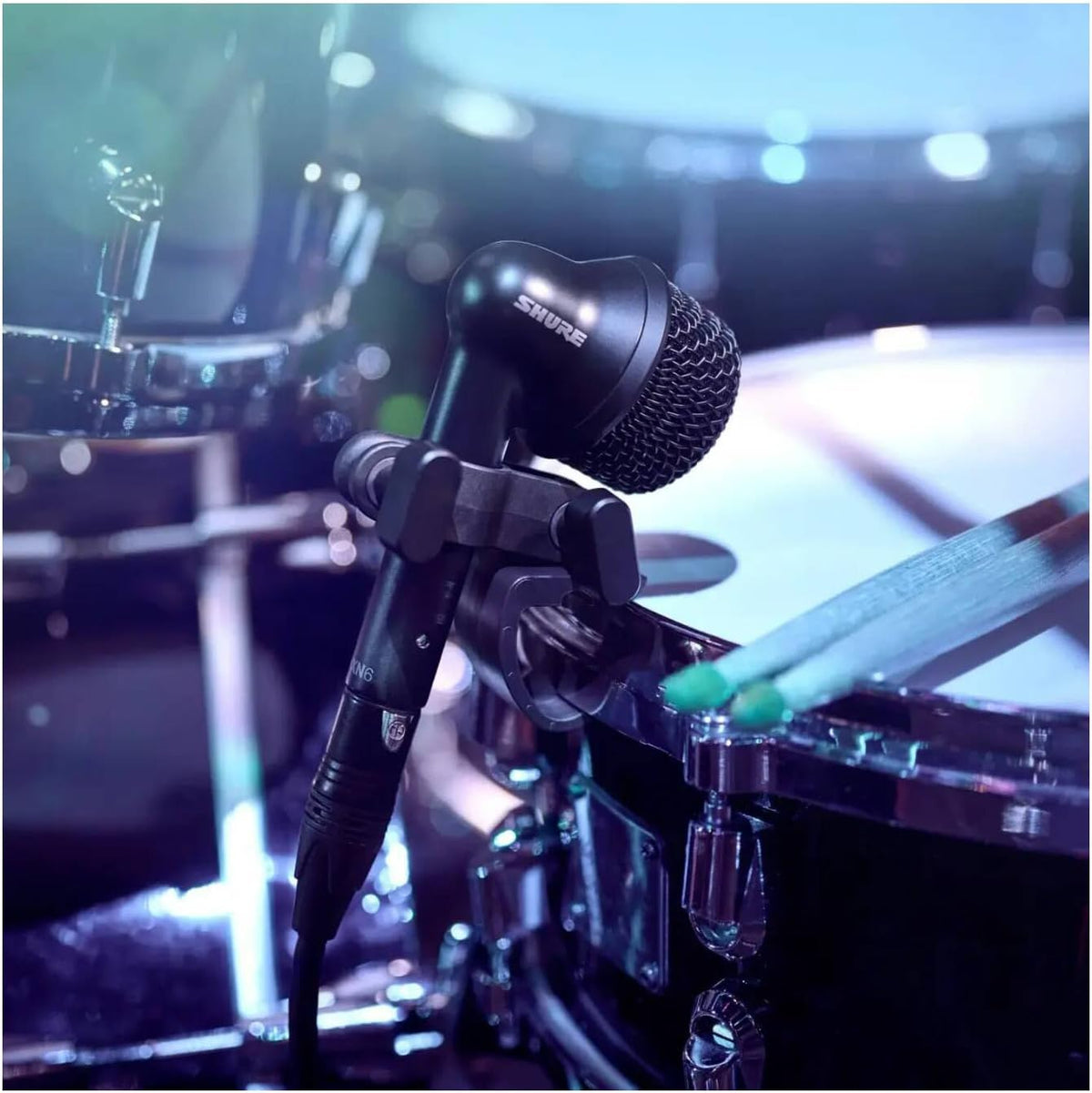 Shure Nexadyne 6 Tom/Snare Drum Microphone with Revonic Technology - Supercardioid Dynamic Mic for Pro Performance, Enhanced Isolation & Noise Reduction, Dual-Engine Transducers, Three Pack (NXN6-3PK)