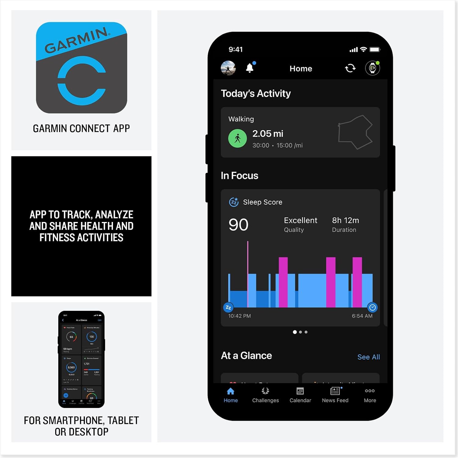 Garmin Forerunner® 170 Music, 43mm, Whitestone/Cloud Blue | GPS Running Smartwatch, Music On Your Wrist, Pace & Distance, Daily Suggested Workouts, Garmin Coach, Adaptive Training Plans