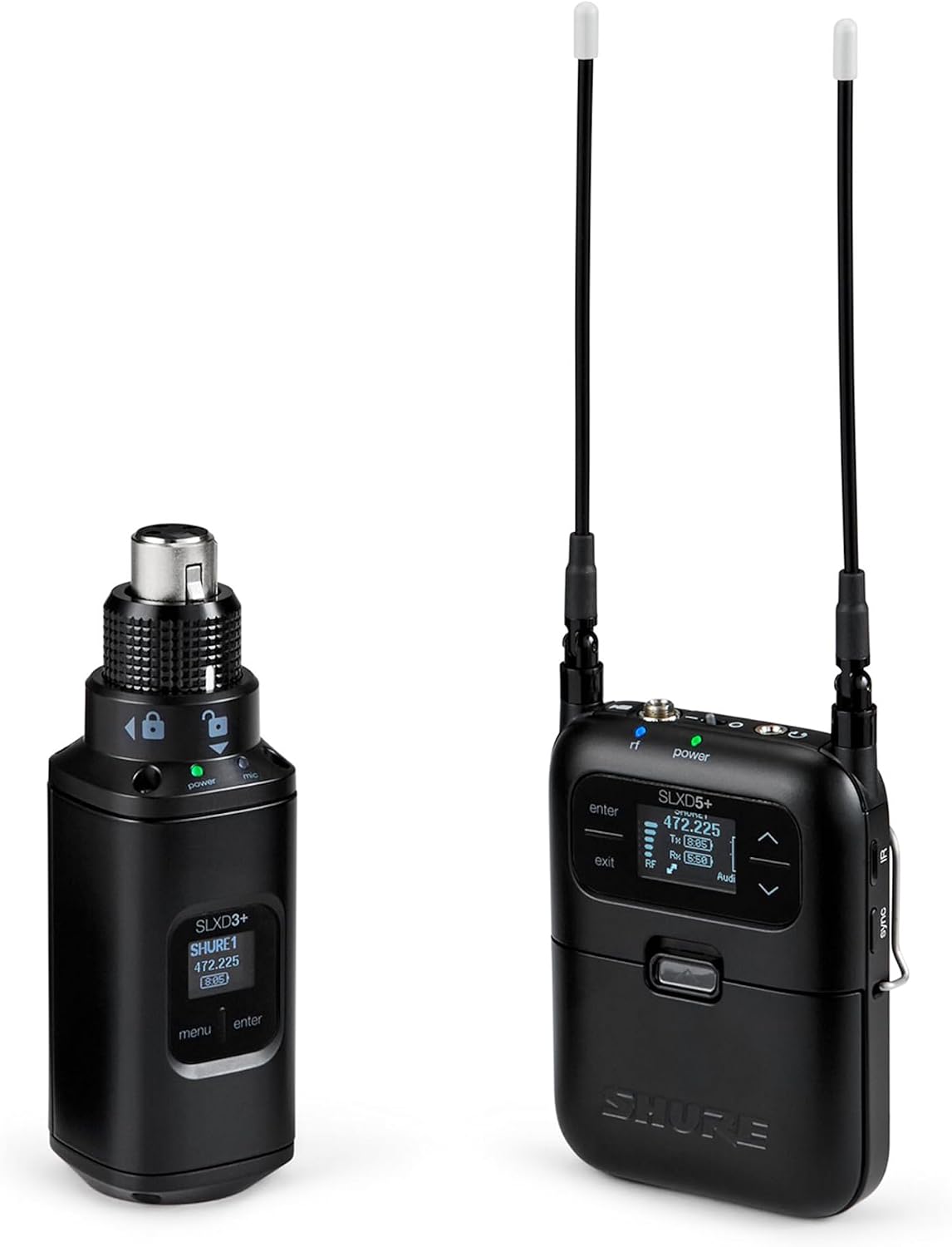 Shure SLXD35+ Portable Wireless Plug-On System - G57 Band
