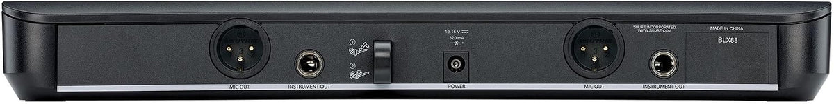 Shure BLX288/SM58 Dual Wireless Vocal System - H10 Band