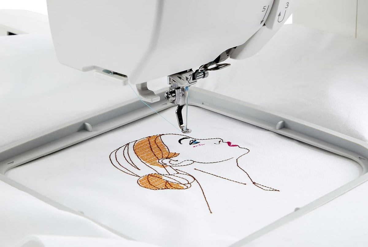 Janome Memory Craft 100e Embroidery Machine 5.5x5.5in, 274 Designs