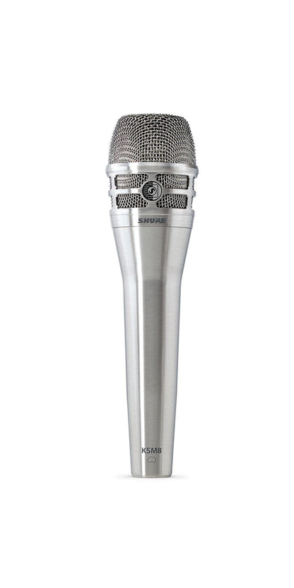 Shure KSM8 Dualdyne Dynamic Vocal Microphone – Dual-Diaphragm Cardioid Mic for Live Performance, Studio Recording & Broadcasting, Black