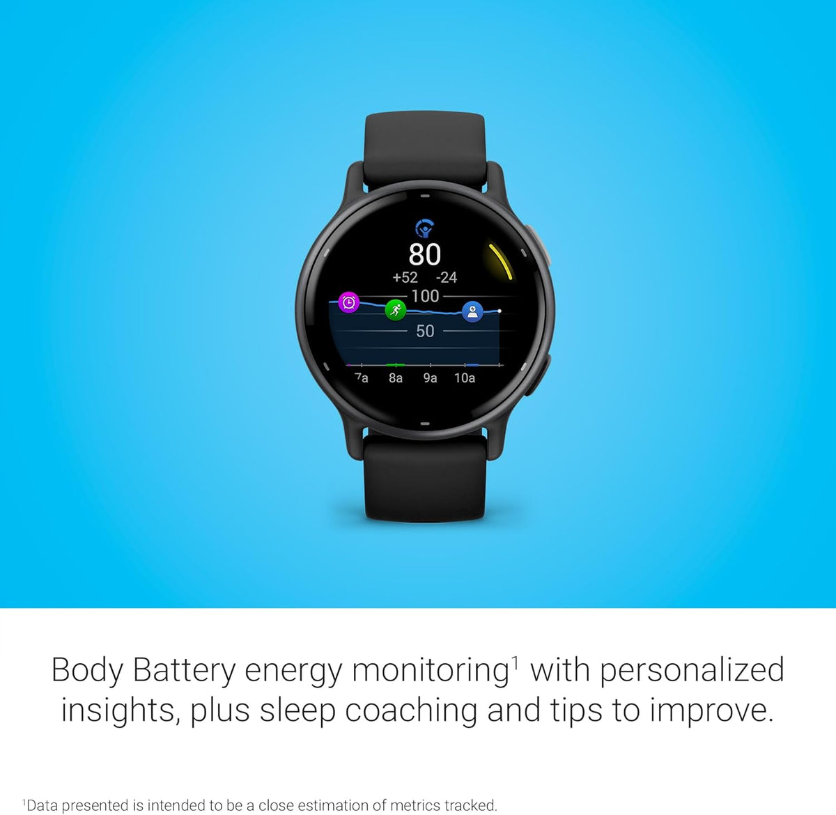 Garmin vívoactive® 5, Health & Fitness GPS Smartwatch, 42mm, Black