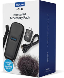 Zoom APH-1e Accessory Pack for H1 Essential with Windscreen, Case & Adapter